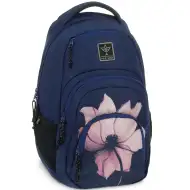 Ars Una: Pink shade kwiatowy plecak szkolny AU-2, 32x46x22 cm