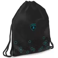 Ars Una: Plecak gimnastyczny dla nastolatków Lamborghini, worek na buty 37,5x46 cm