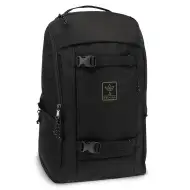 Ars Una: Plecak szkolny Cordura Black AU-15, 28x48x19 cm