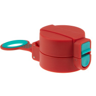 Ars Una: Pokrywka bidonu z blokadą bezpieczeństwa w kolorze czerwonym