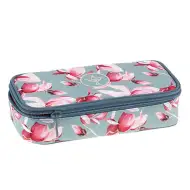 Ars Una: Rosy Magnolia zaokrąglony piórnik młodzieżowy 21 cm