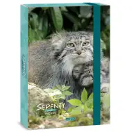 Ars Una: Serenity Manul teczka na dokumenty A4 z grzbietem o grubości 4 cm