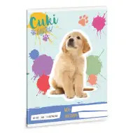 Ars Una: Słodki Golden Retriever zeszyt w linie A/5 dla klasy 3, 12-32