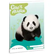 Ars Una: Słodkie Zwierzęta - Panda miś zeszyt w kratkę A/5 27-32