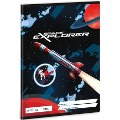 Ars Una: Space Explorer gładki zeszyt A/5 20-32