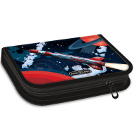 Ars Una: Space explorer rozkładany piórnik z wyposażeniem 12,8 x 19,3 x 3,6 cm