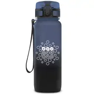 Ars Una: Stormy Night butelka gradientowa bez BPA 800 ml