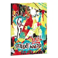 Ars Una: Street Kings teczka gumowa, segregator A4