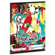 Ars Una: Street Kings zeszyt gładki do skateboardingu A/5