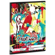 Ars Una: Street Kings zeszyt w linie dla klasy 3, format A/5, motyw deskorolkowy