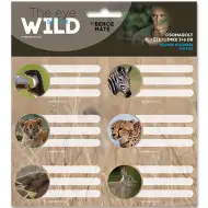 Ars Una: The Eye of the Wild etykiety zeszytów z dzikimi zwierzętami 3x6 sztuk