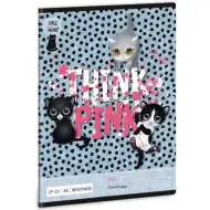 Ars Una: Think Pink zeszyt w kratkę A/5 27-32