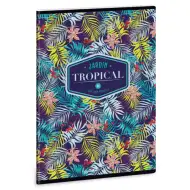 Ars Una: Tropical Lilly Flower zeszyt w linie A5