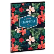 Ars Una: Tropical Wildblume zeszyt w kratkę A/5 40 kartkowy
