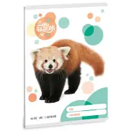 Ars Una: Urocza czerwona panda zeszyt w linię dla klasy 1 A/5 14-32
