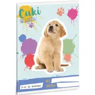 Ars Una: Urocze zwierzęta – Zeszyt w kratkę z golden retrieverem, format A5, 27-32