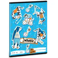 Ars Una: Wheelz gładki zeszyt A/5 20-32