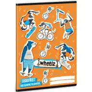 Ars Una: Wheelz zeszyt do nauki, 38 kartek, format A5