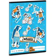 Ars Una: Wheelz zeszyt w kratkę A/5 27-32