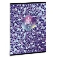 Ars Una: Wonderland Ghost Blue zeszyt w linie A5, 40 kartek