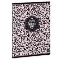 Ars Una: Wonderland Ghost Pink zeszyt w kratkę A5, 40 kartek