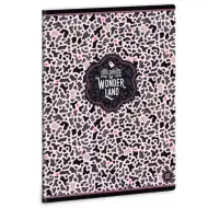 Ars Una: Wonderland Ghost Pink, zeszyt w linie, format A5, 40 stron