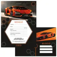 Ars Una: Zaproszenie na imprezę Lamborghini z kopertą