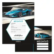 Ars Una: Zestaw 10 zaproszeń Lamborghini z kopertą