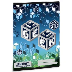 Ars Una: Zeszyt A5, 38 kartek, z motywem geek/gamer
