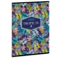 Ars Una: Zeszyt w kratkę Tropical Lilly Flower A5, 40 stron