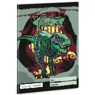 Ars Una: Zeszyt w linie z dinozaurem T-Rex dla klasy 1, format A/5