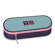 Ars Una: duży turkusowo-fioletowy piórnik 23x5,5x9 cm