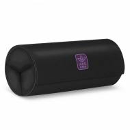 Ars Una: dziewczęcy czarno-fioletowy zwijany piórnik 20x9x9 cm