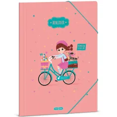 Ars Una: teczka z gumką Bonjour, rozmiar A4