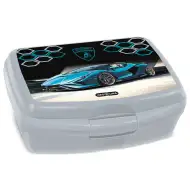 ArsUna: Szara śniadaniówka Lamborghini 16,5x6x13,5 cm