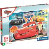 Auta 104-elementowe super puzzle - Clementoni