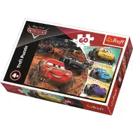 Auta 3: Zygzak McQueen i przyjaciele puzzle 60 elementów - Trefl