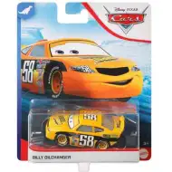 Auta: Billy Oilcharger – mały pomarańczowy samochodzik postać 1/55 – Mattel