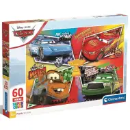 Auta: Maxi Super Color Puzzle 60 elementów - Clementoni