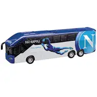 Autobus drużyny SSC Napoli, mały samochodzik z napędem wstecznym 1/50 - Mondo Motors