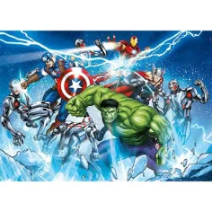 Avengers 104-elementowy Super Color Puzzle - Clementoni zdjęcie 2