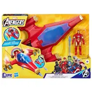 Avengers: Iron Man Repulsor Blast samolot bojowy - Hasbro