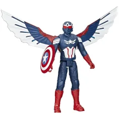 Avengers Titan Hero Masked Captain America 29 cm figurka - Hasbro zdjęcie 2