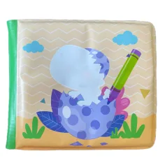 Baby Book: Dinozaury miękka książeczka do kąpieli 14x13 cm zdjęcie 4