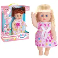 Baby Cute Doll z dźwiękiem i akcesoriami w kilku wariantach
