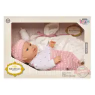 Baby Dream: Niemowlę w różowym ubranku z akcesoriami, 35 cm