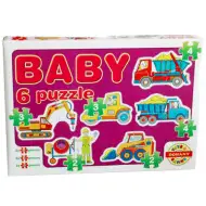 Baby Puzzle maszyny budowlane - D-Toys