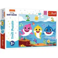 Baby Shark: Podwodny świat, puzzle 30 elementów - Trefl