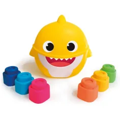 Baby Shark klocki w pojemniku - Clementoni zdjęcie 2