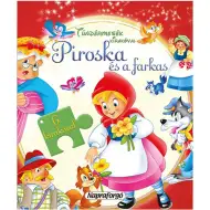 Bajki z układanką: Czerwony Kapturek i wilk – książka z bajką